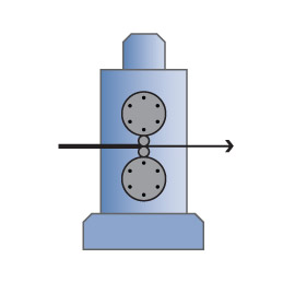 Rolling Mills Four-High Diagram